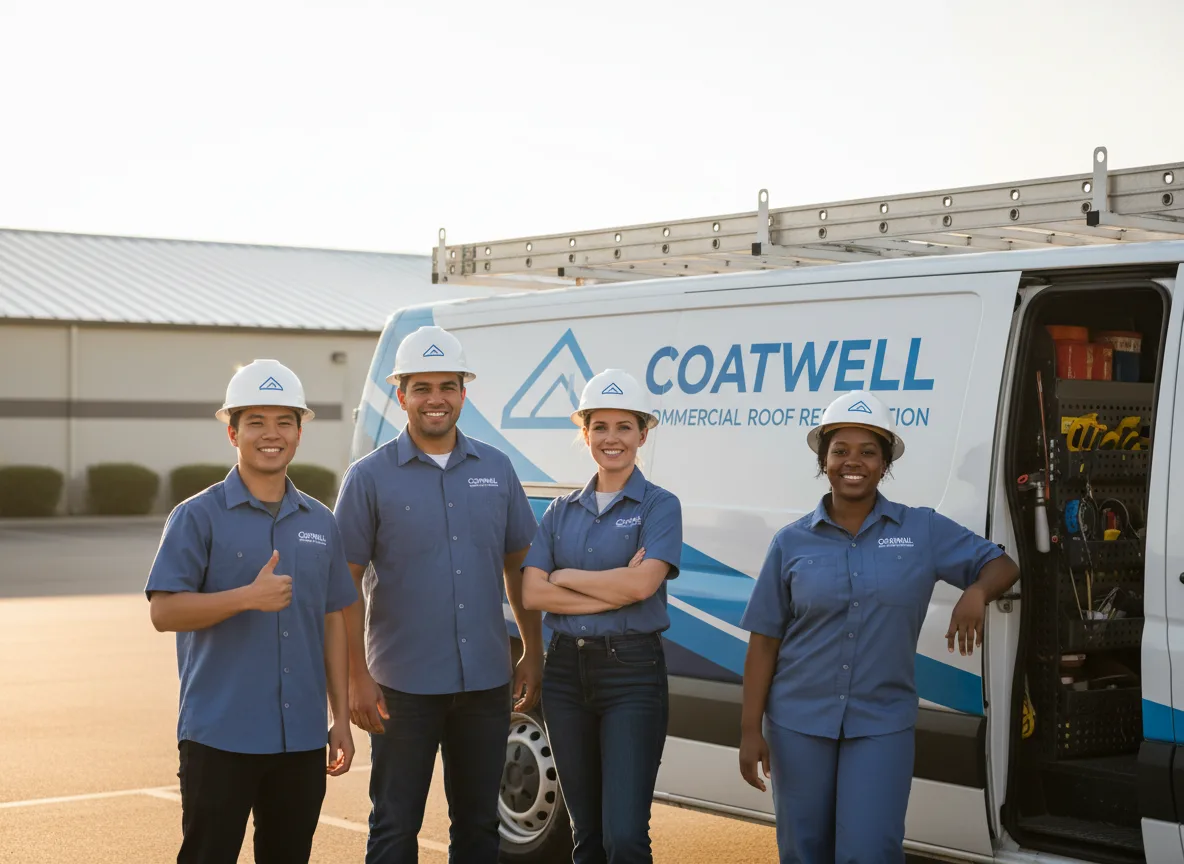 Commercial roof coating company in Hamilton, IL